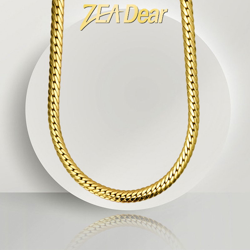 Men Accessories Neck Chain - ZEADear takı 18K altın kaplama Dubai