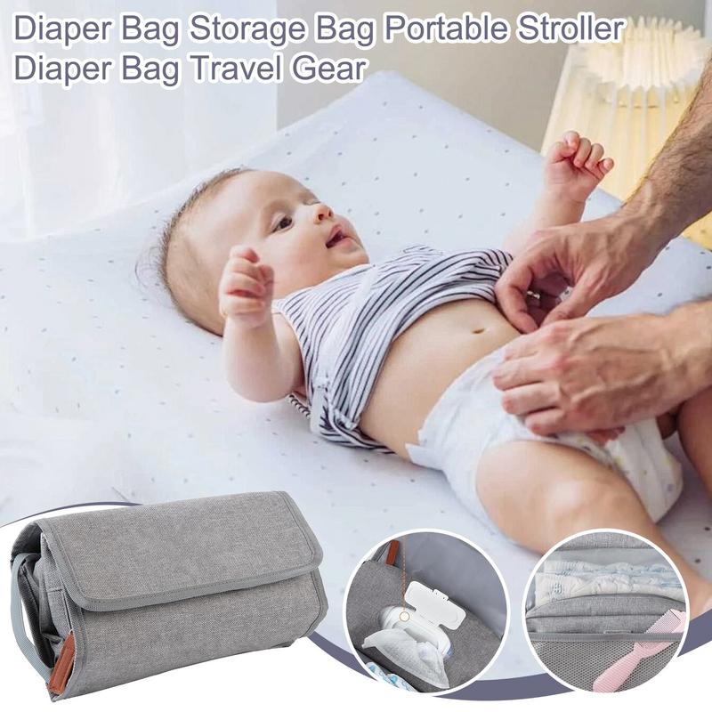 Travel Organizer Men - Küçük Bebek Bezi Kese Katlanabilir Taşınabilir