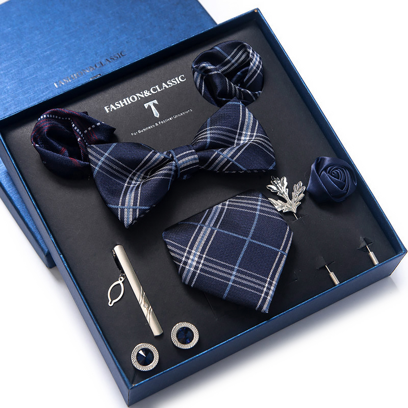 Toptan klasik düğün hediyesi k - Neck Tie Set Box incelemesi ve fiyatı