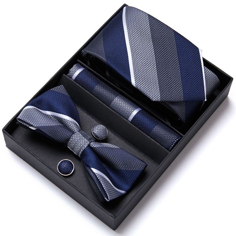 Erkekler için kravat resmi elb - Neck Tie Set Box incelemesi ve fiyatı