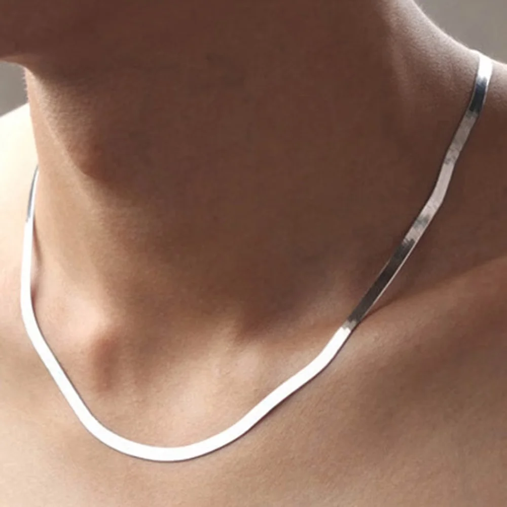 Paslanmaz Çelik Yılan Zincir K - Men Accessories Neck Chain incelemesi ve fiyatı